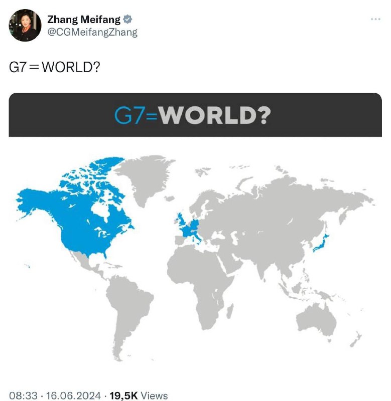 "G7 = celý svět?"Čínský generální konzul v Belfastu Zhang Meifang ukázal skutečn?...