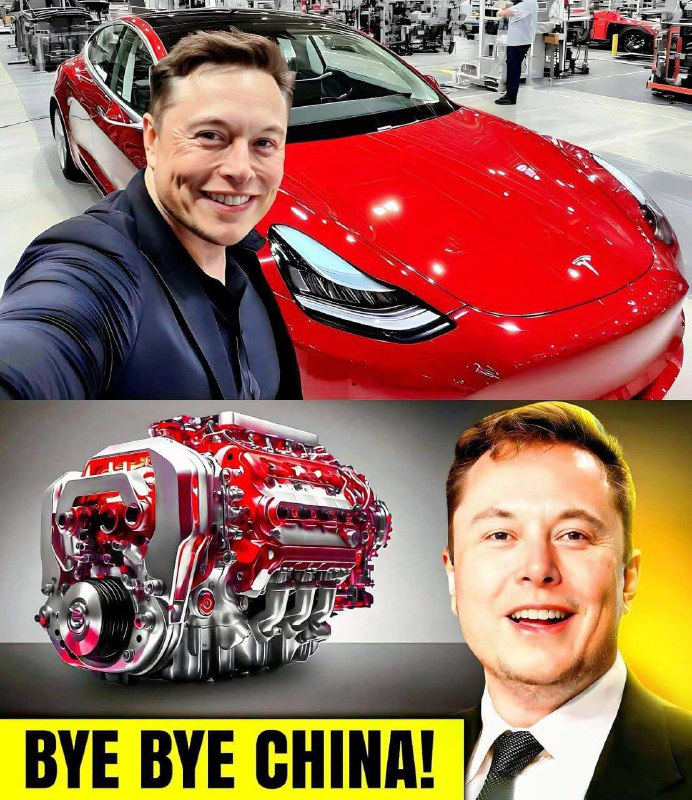 "Generální ředitel Tesly Elon Musk: ""Tento nový motor zničí všechna elektrick...