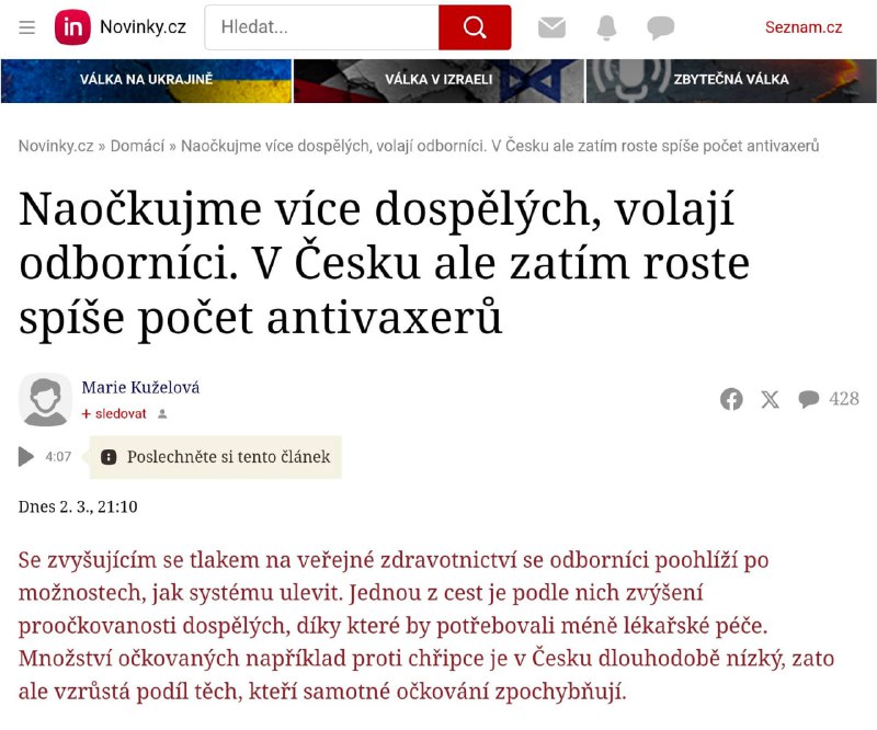 "​Gojímy je třeba pravidelně a od narození ošetřovat vakcinací. Jen tak zajistíme jej...
