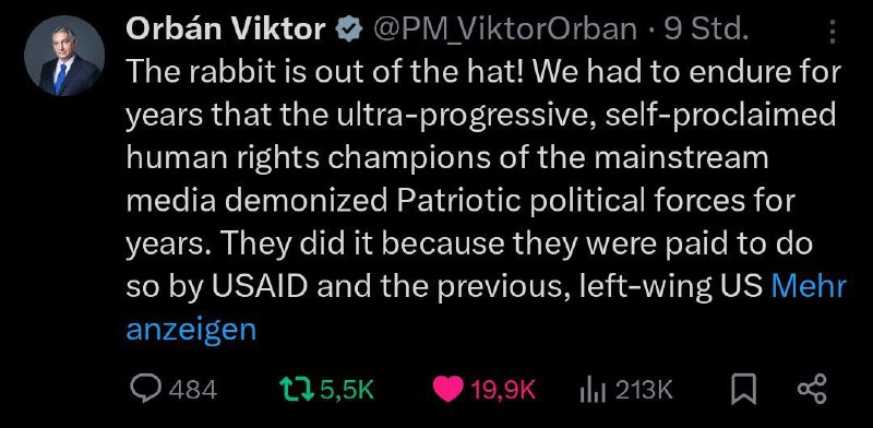📌 "Králík je venku z klobouku! Museli jsme léta snášet, jak ultraprogresivní a sam...