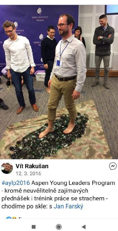 "Mladí Globální Lídři" z lóže ASPEN.CZ se učí "ztratit strach" a zábra... "Mladí Globální Lídři" z lóže ASPEN.CZ se učí "ztratit strach" a zábra...