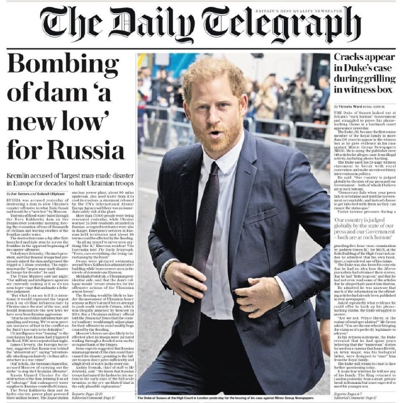 🇪🇺🇺🇸🇷🇺🇺🇦🇬🇧🇩🇪🇫🇷"Rusko může po zásahu přehrady zaú...