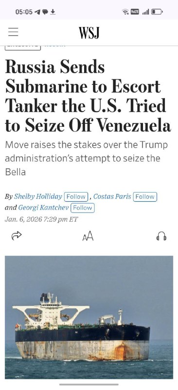 📰 "Rusko vyslalo ponorku a další námořní jednotky do severní Atlantiky, aby ochránily...