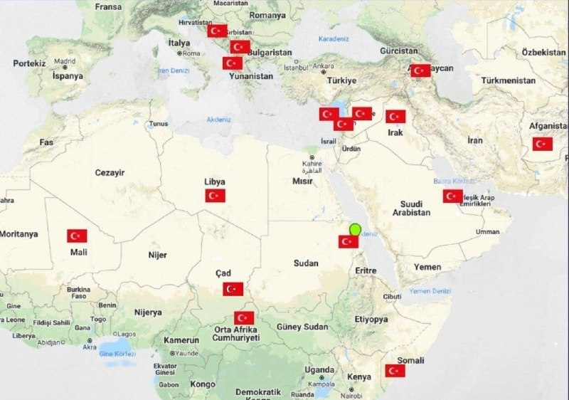 "Turecko se stává druhou světovou velmocí podle počtu zahraničních vojenských základen...