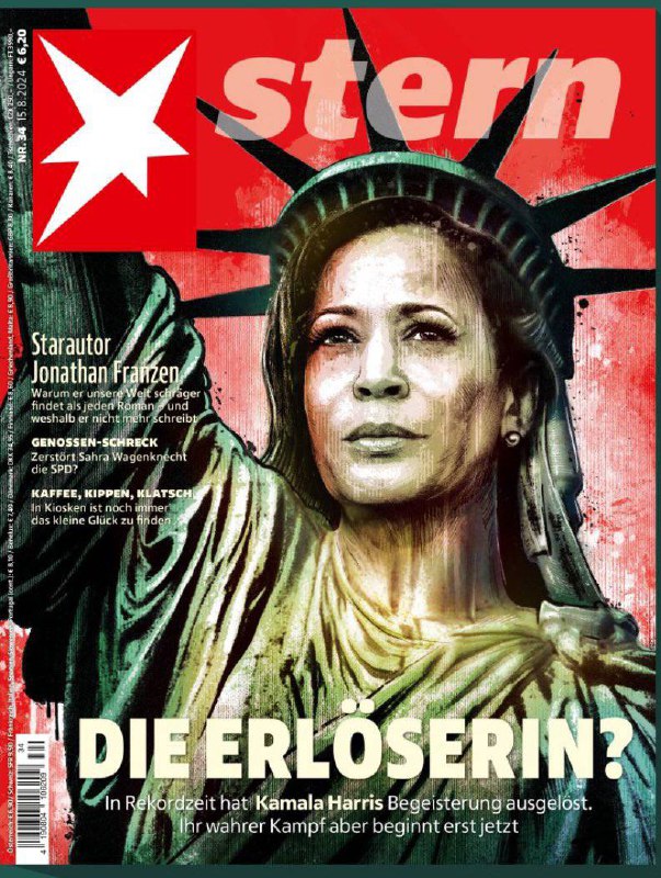 "Zachránce? Kamala Harris vyvolala nadšení v rekordním čase.“: Západní média pokraču...