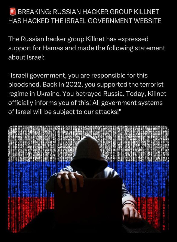 "Země a velké společnosti budou čelit vážným kybernetickým útokům."Ruská hacker...