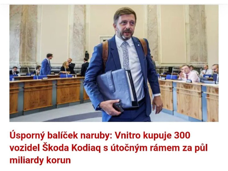 🇨🇿Rakušan se chystá se na rozhánění demonstrací. Tyhle auta potřebuje a bez nich se neo...