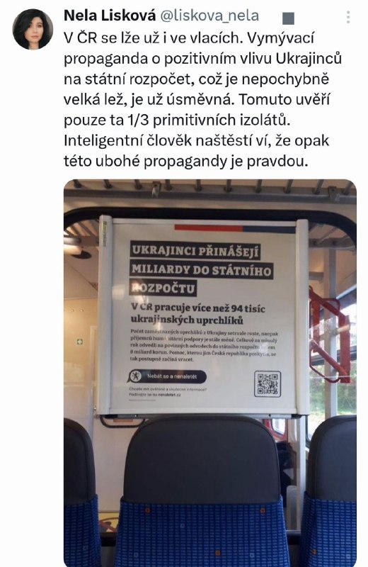 🇨🇿Ředitelka Institutu Ochrany práv občanů Nela Lisková o propagandě a vymývání mozků... 🇨🇿Ředitelka Institutu Ochrany práv občanů Nela Lisková o propagandě a vymývání mozků...