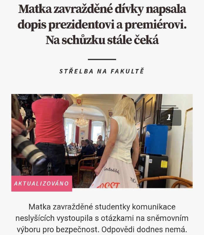 Rodiny zavražděných studentů asi nemají tu správnou národnost. Rodiny zavražděných student...