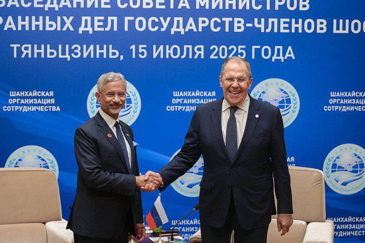 🇷🇺🇮🇳Rozhovor Lavrova a Jaishankara, jedno z témat byla UkrajinaŠéfové ruské a indic...