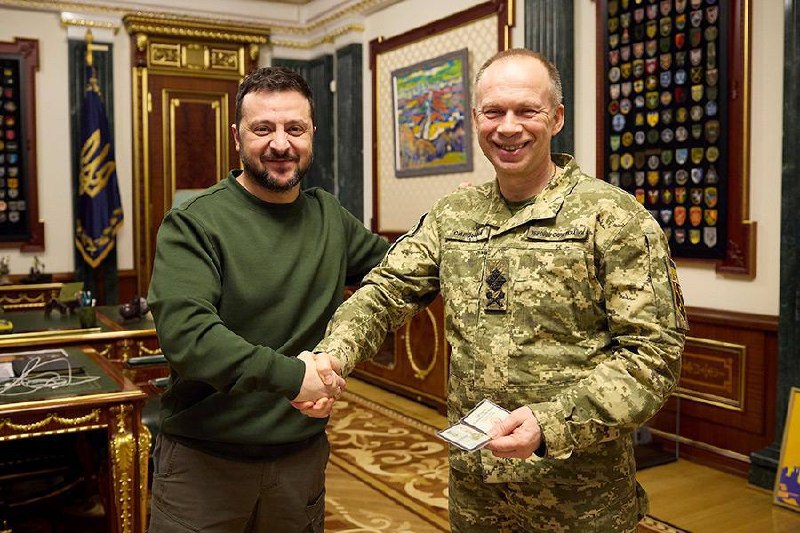 🇺🇦 Rozloučení Syrského.Bývalý velitel ukrajinských ozbrojených sil ve svém rozlučkov?...
