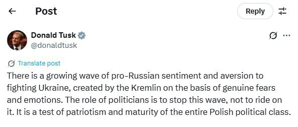 👉 Rozum nebo propaganda? Tusk vyvolává v Polsku odpor➡️ Polský premiér Donald Tusk tvrdí...