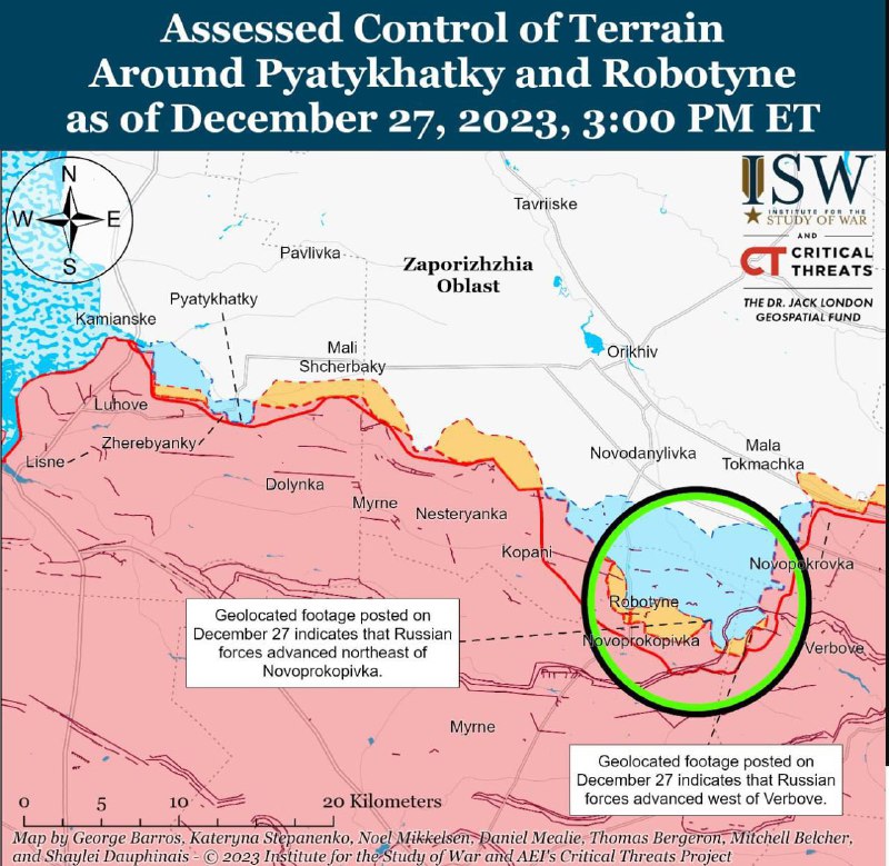 Ruská armáda dobyla zpět pozice v Záporoží, které ukrajinské ozbrojené síly dobyly během ...