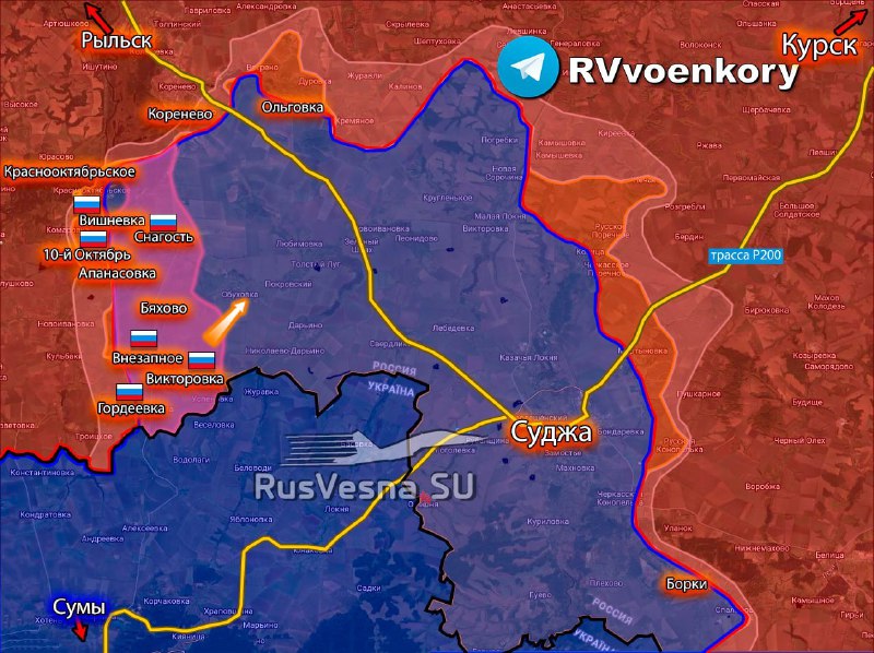 🇷🇺⚔️🇺🇦Ruská armáda zkolabovala levý bok nepřítele v oblasti Kursk a osvobodila ...