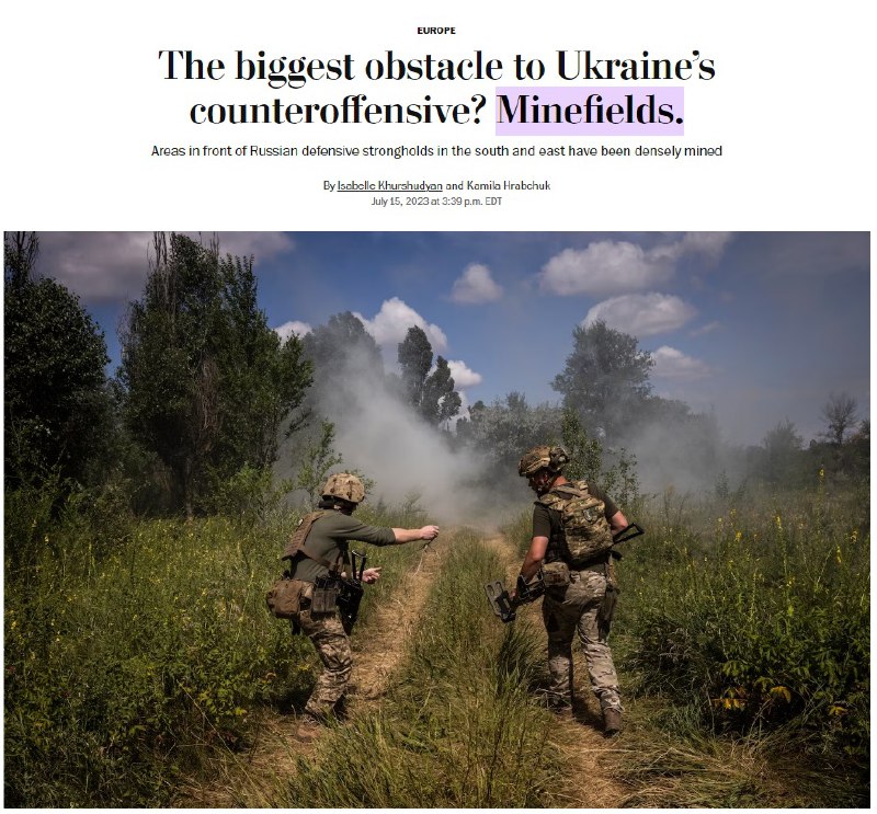 ‼️Ruská minová pole se stala pro Ozbrojené síly Ukrajiny obrovským problémem a odhalila zr...