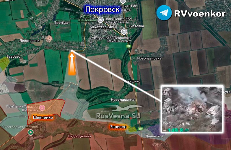 ‼️🇷🇺Ruská vojska začala prorážet samotný Pokrovsk!▪️Ukrajinské ozbrojené s?...