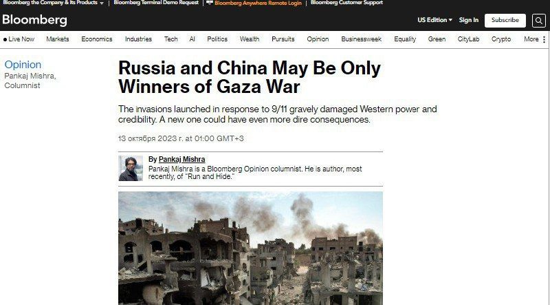 🇷🇺🇨🇳Rusko a Čína mohou být jediné, kdo zvítězí v palestinsko-izraelské válce, p...