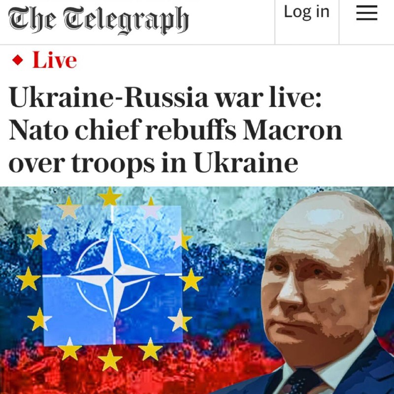 ❗️Rusko půjde do války s NATO, pokud budou vojáci umístěni na Ukrajině, uvedl Kreml.Pokud ...