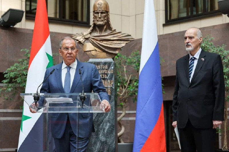 🇷🇺 🇸🇾 Ruský FM Sergej Lavrov říká: „Sýrie je náš spolehlivý a časem prověře...