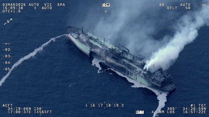 ‼️🇷🇺🏴‍☠️ Ruský plynový tanker byl napaden ve Středozemním moři, uvedlo rusk?...