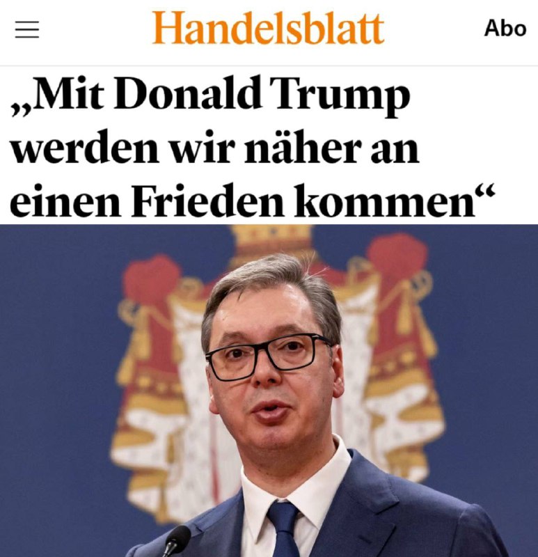 „S Donaldem Trumpem se přiblížíme míru“: Vučić uvedl, že Nord Stream bude brzy vlastnit ...