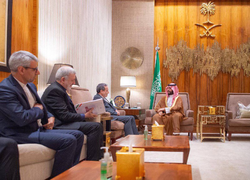 🇸🇦 🇮🇷 Saúdský korunní princ Mohammed Bin Salam se setkal s ministrem zahraničí Ír?...