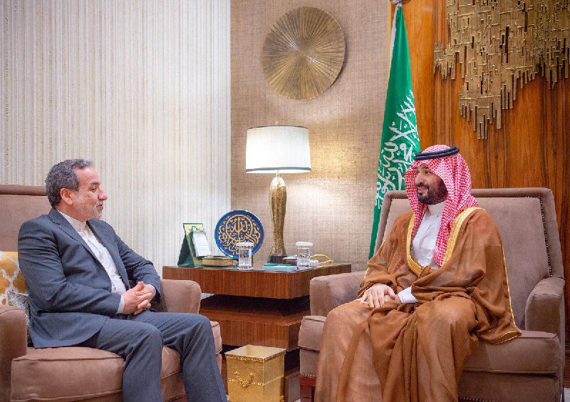 🇸🇦 🇮🇷 Saúdský korunní princ Mohammed Bin Salam se setkal s ministrem zahraničí Ír?...