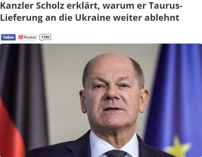Scholz vysvětlil, proč na Ukrajině nebudou rakety Taurus „Taurus (raketa) má dolet 500 kilomet...