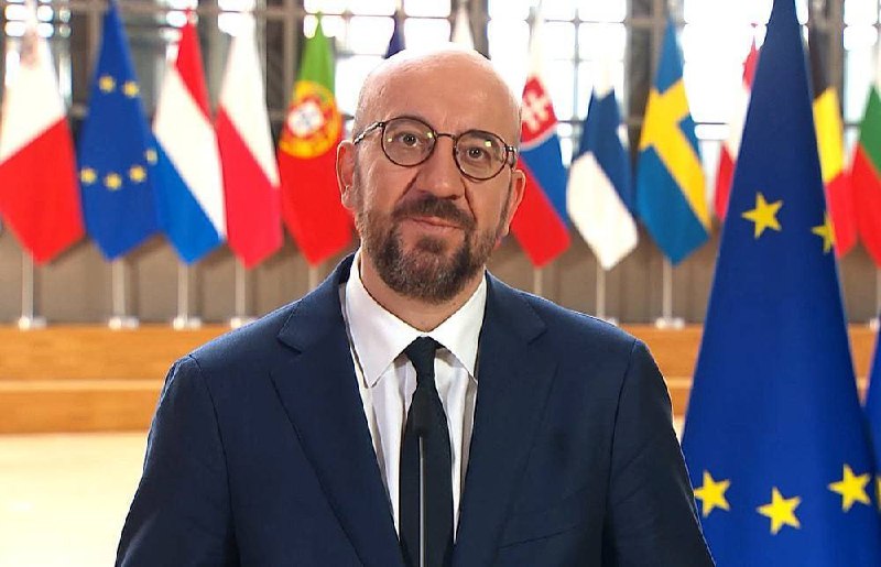 Šéf Evropské rady Charles Michel v Evropském parlamentu řekl, že je šokován výzvami k míru...