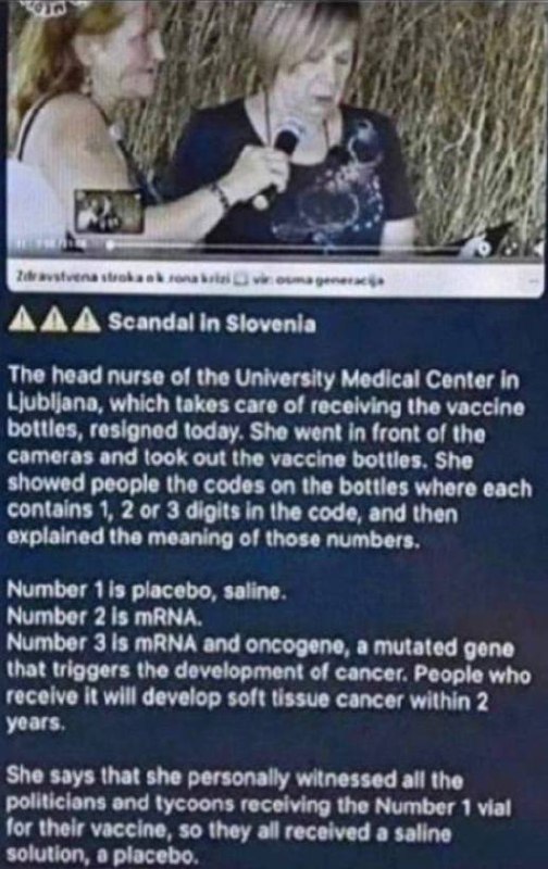 Skandál ve Slovinsku 🇸🇮Vrchní sestra ve Fakultní nemocnici v Lublani, která se stará o p?... Skandál ve Slovinsku 🇸🇮Vrchní sestra ve Fakultní nemocnici v Lublani, která se stará o p?...