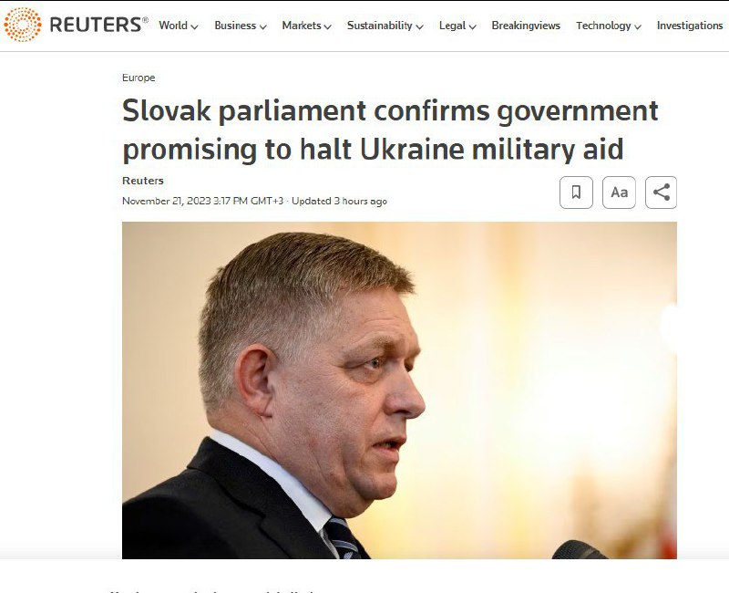 Slovensko schválilo odmítnutí pomoci KyjevuSlovenský parlament schválil vládu premiéra Robert...