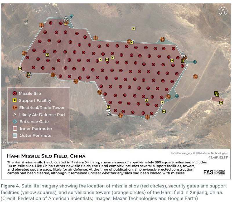 🇨🇳 Současný čínský jaderný arzenál a související infrastruktura. Peking v současnost...