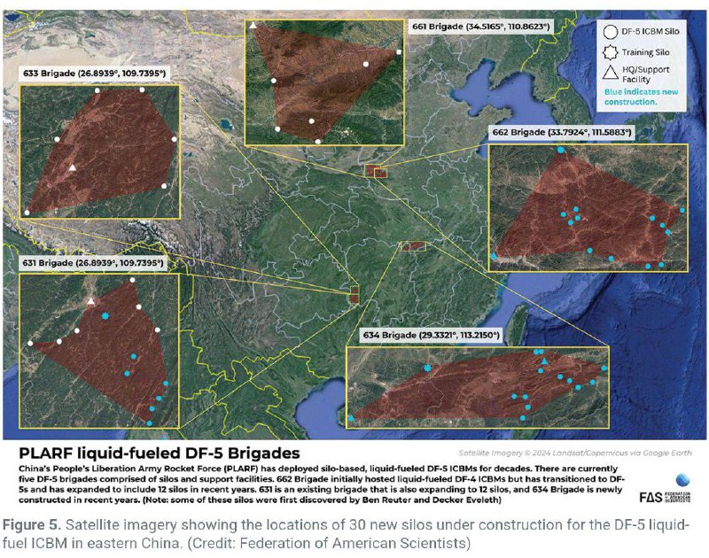 🇨🇳 Současný čínský jaderný arzenál a související infrastruktura. Peking v současnost...