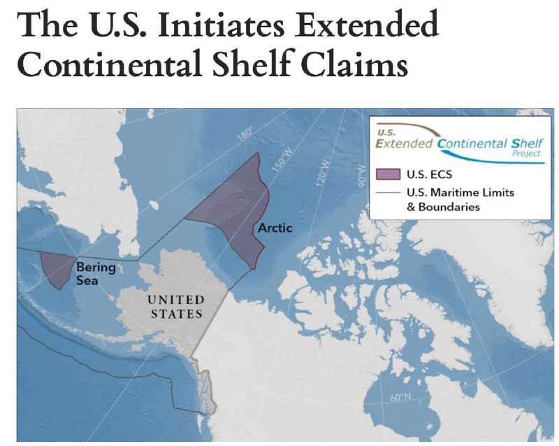 ⚡️🇺🇸🇷🇺Spojené státy deklarují svou vlastní, velkou část Arktidy na hranici s R...