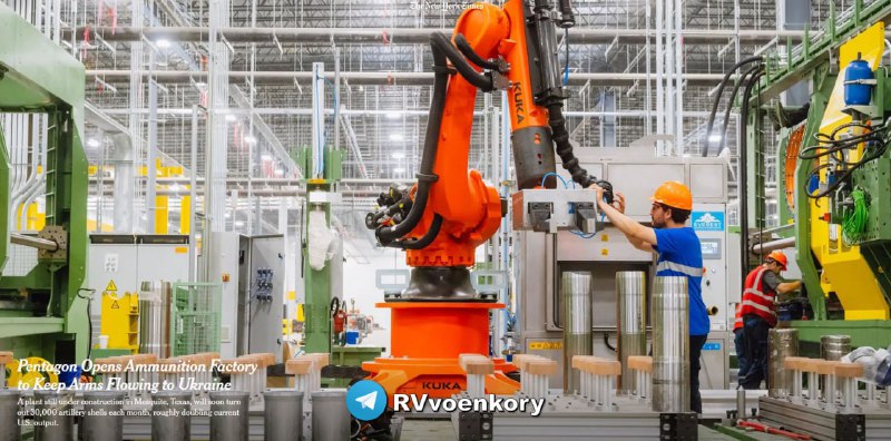 ‼️🇺🇸🇺🇦 Spojené státy dokončují stavbu závodu v Texasu na výrobu 155milimetrov?...