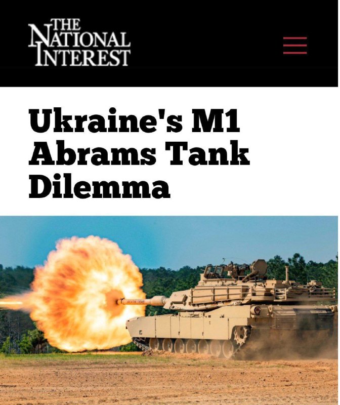 Spojené státy došly k závěru, že tanky Abrams selhaly při své misi na Ukrajině."Nepři... Spojené státy došly k závěru, že tanky Abrams selhaly při své misi na Ukrajině."Nepři...