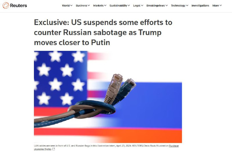 🇺🇸🇷🇺Spojené státy pozastavily účast ve společných kontrarozvědných skupinách s ...