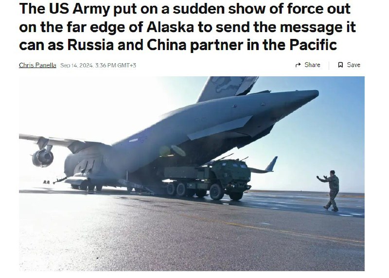 🔥 Spojené státy urychleně přesunuly své jednotky a zařízení HIMARS na Aleutské ostrovy n...