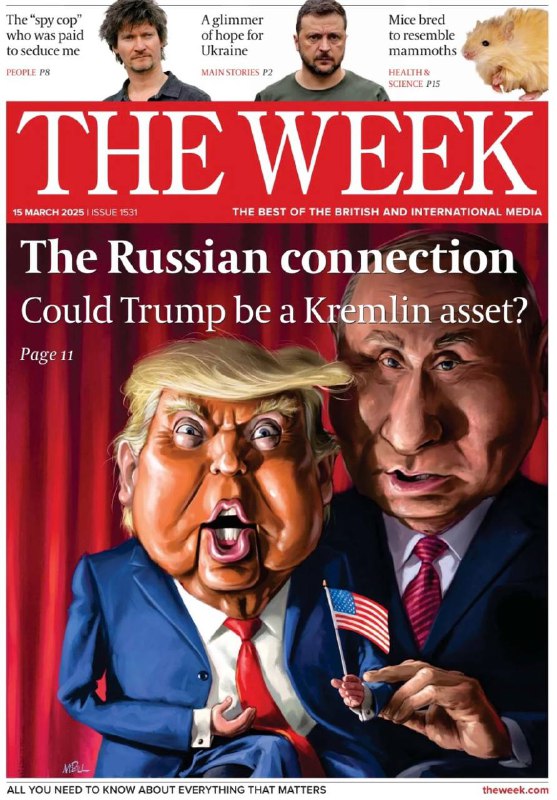 Spojení s Ruskem. Může být Trump aktivem Kremlu?The Week se také domnívá, že Putin Trumpa ?...