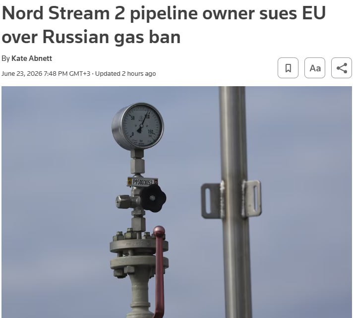 Společnost Nord Stream 2 AG, která je vlastníkem plynovodu „Nord Stream 2“, podala žalobu na... Společnost Nord Stream 2 AG, která je vlastníkem plynovodu „Nord Stream 2“, podala žalobu na...