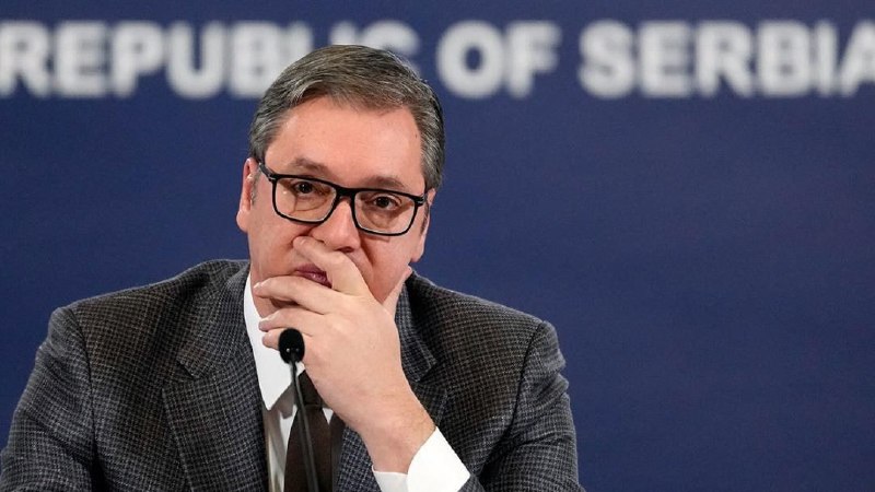 🇷🇸Srbský prezident Aleksandar Vučić označil současnou situaci v Kosovu za nejtěžší za...