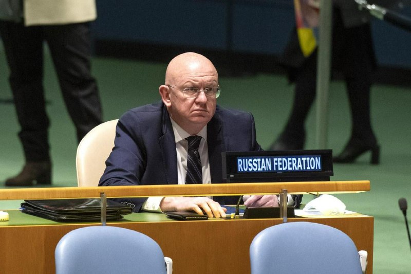 🇷🇺Stálý představitel Ruska při OSN Vasilij Nebenzia prohlásil, že příměří na Ukraji...