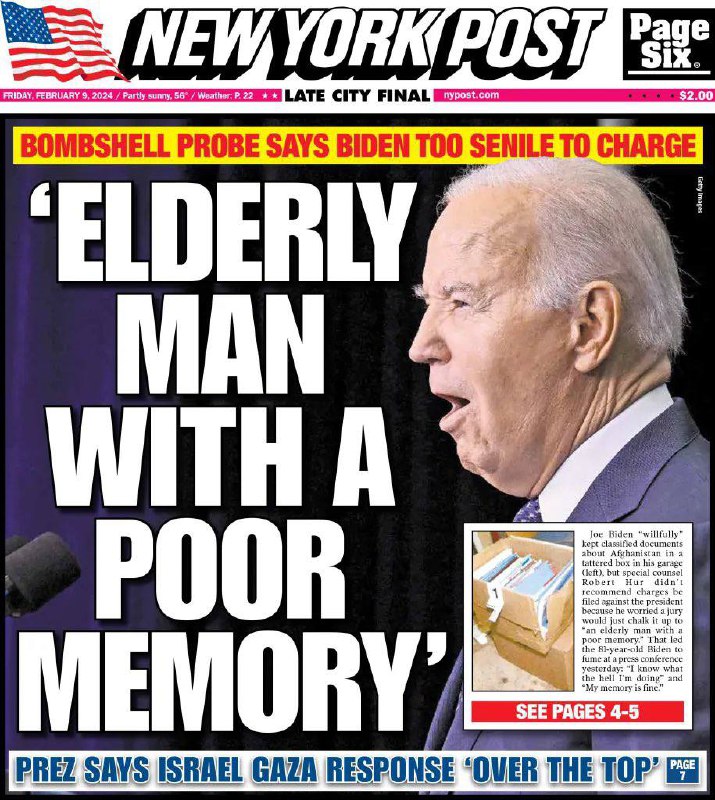🔍🇺🇸„Starší muž se špatnou pamětí“: američtí lékaři trvají na tom, aby Biden ...