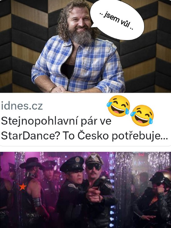 Stejnopohlavní pár ve StarDance? To Česko potřebuje jako sůl, míní Maršálek... 🤮 Stejnopohlavní pár ve StarDance? To Česko potřebuje jako sůl, míní Maršálek... 🤮
