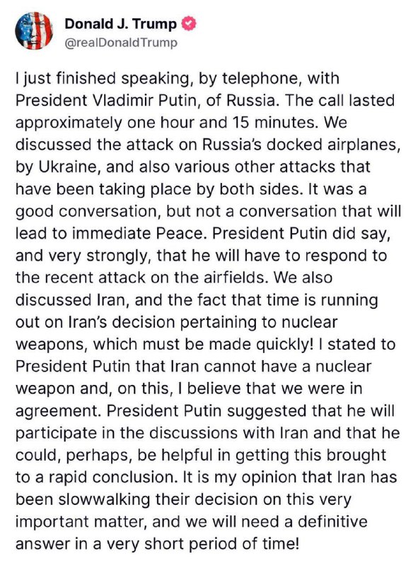 Steve Bannon o rozhovoru Trumpa s Putinem: „Putin bude na útoky reagovat velmi ostře... TOHLE ne...