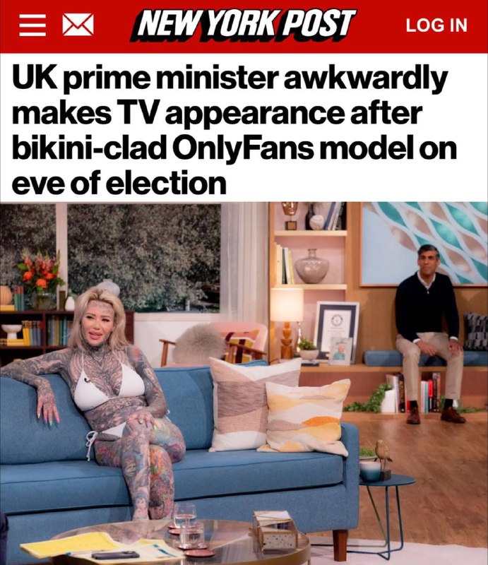 🇬🇧 Sunak má zvláštní představu o tom, jak vypadá politická kampaň.