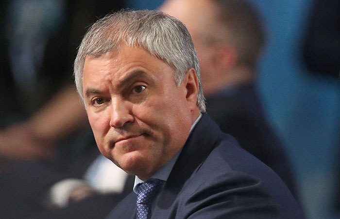 SVO zastavilo třetí světovou válku - VolodinPředseda Státní dumy Vjačeslav Volodin poznamena...