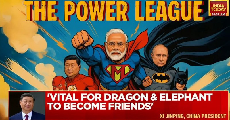 🇮🇳Takhle dnes indická média vnímají globální politiku 😏Představte si výraz zblázn?... 🇮🇳Takhle dnes indická média vnímají globální politiku 😏Představte si výraz zblázn?...