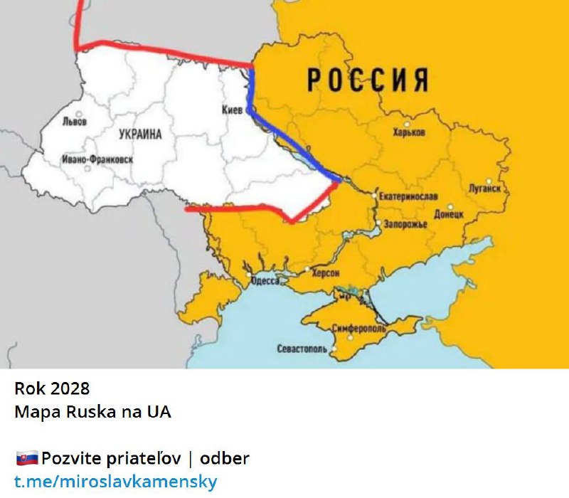 Takhle nějak bude vypadat konec konfliktu na Ukrajině a nové území. Nejedná se už o Žirinovs...