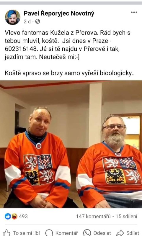 Takhle se projevuje jeden z největších nacistických psychopatů v ČR .. prase Pavel Novotný .....